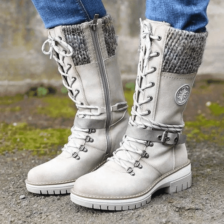 Arctica | Frostluxe Winter Lace-Up Boots