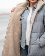 Luxe Sherpa Winter Coat | Designed for Canadian Winters