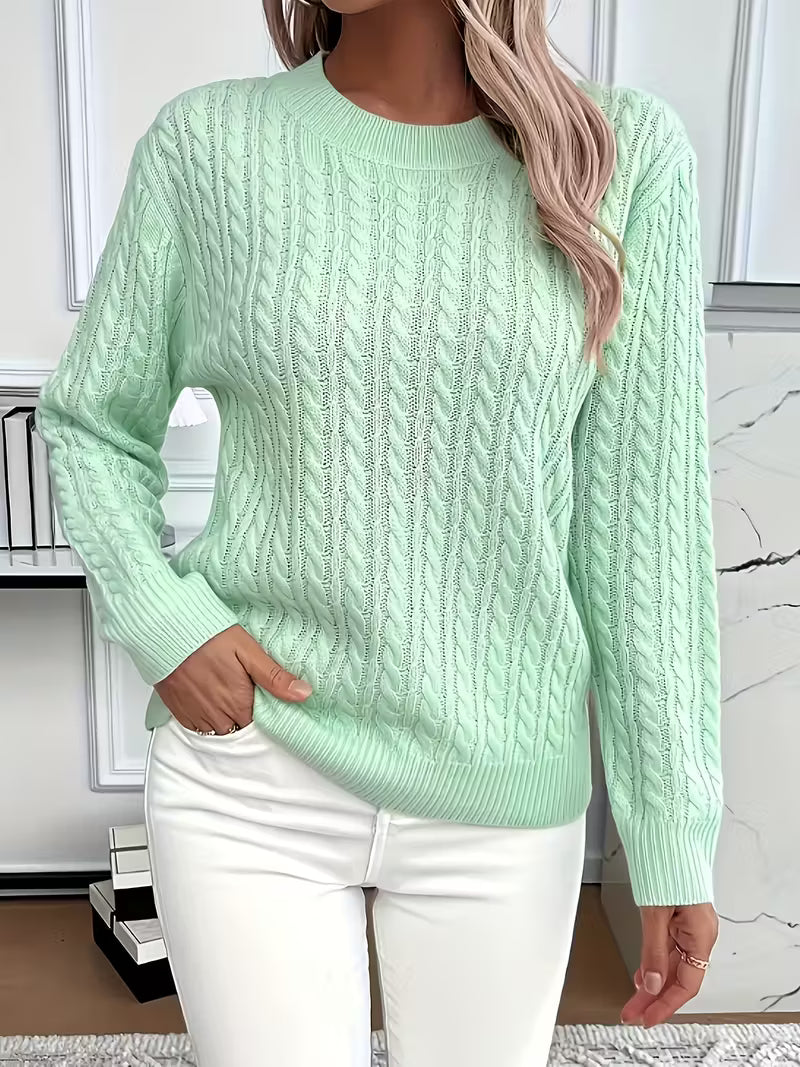 Emma | Cable Knit Sweater