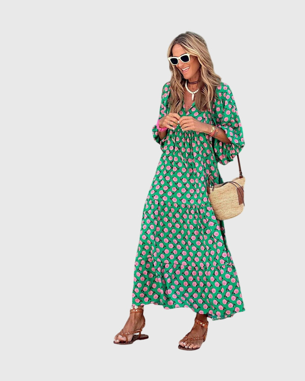 Sarah™ | Women Boho Maxi Dress