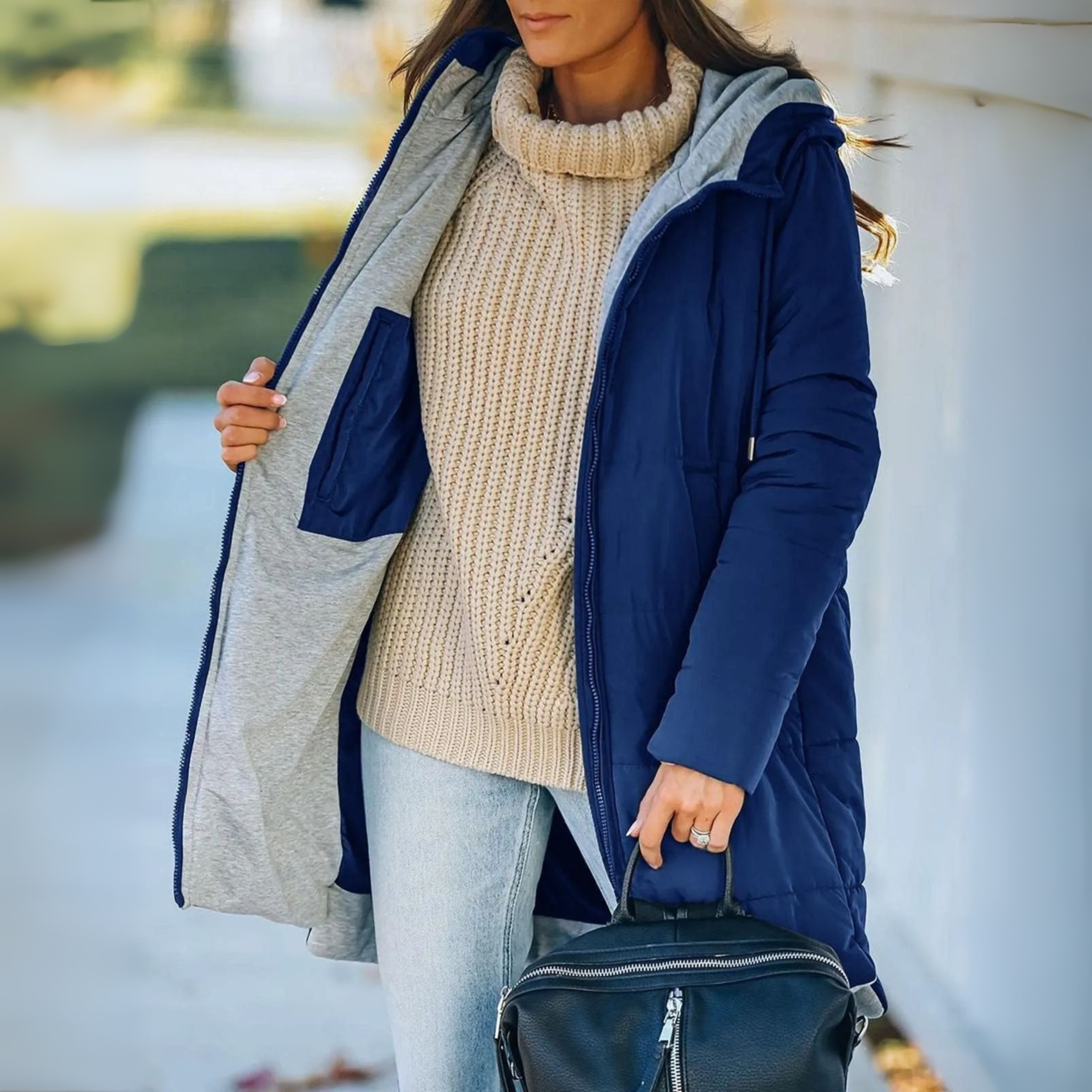 Donna | Casual Hooded Puffer Down Jacket