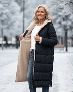 Luxe Sherpa Winter Coat | Designed for Canadian Winters
