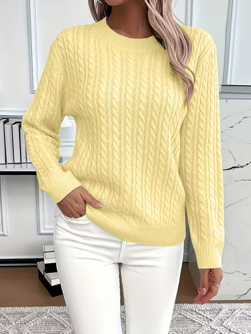 Emma | Cable Knit Sweater