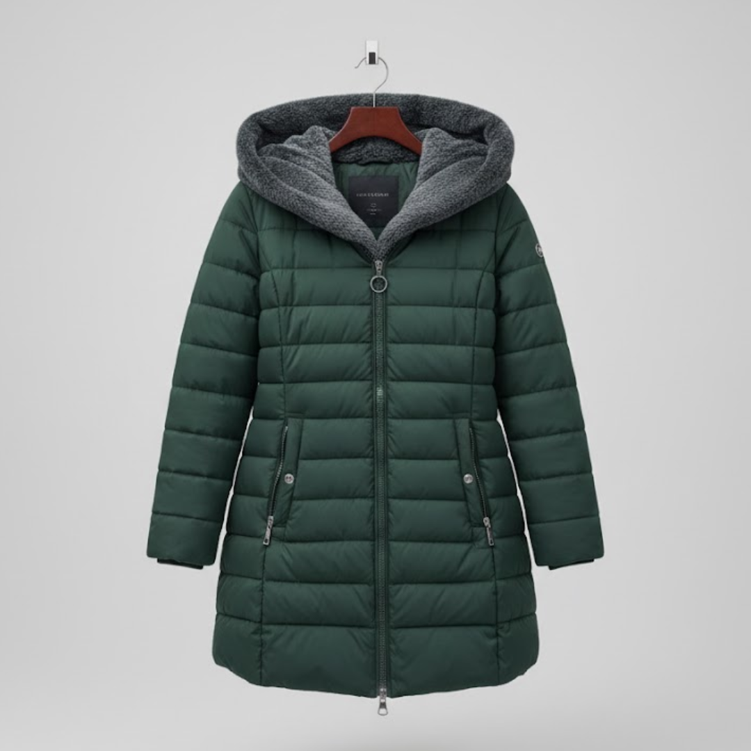 Fleece Lined Puffer Coat