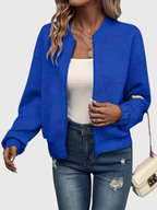 Laurie | Textured Zip Jacket