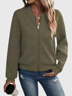 Laurie | Textured Zip Jacket