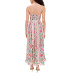 Idonna™ | Classy Sleeveless Summer Floral Cami Maxi Dress