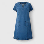 Christine | Elegant Denim Dress