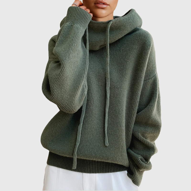 Thea | Turtleneck Hoodie